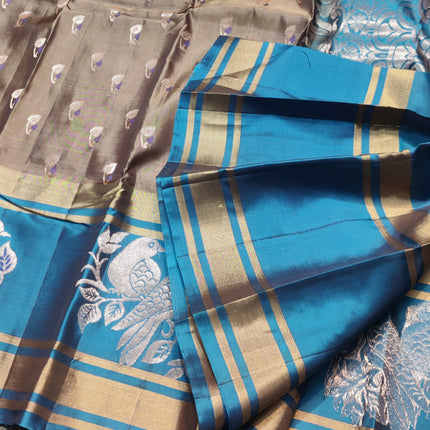 Lightweight Pattu Scurt Border Saree - LWP1075
