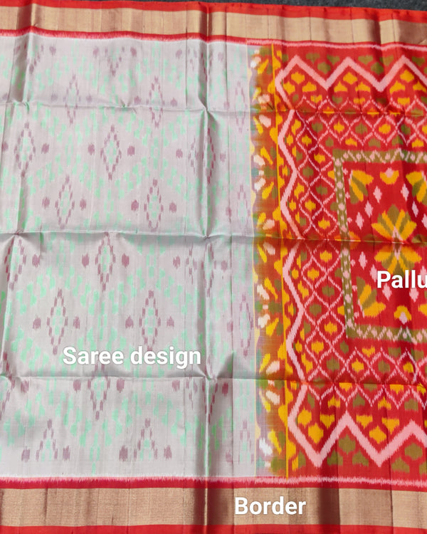 Ikkath Pure handloom silk saree - IKT13 alternate view