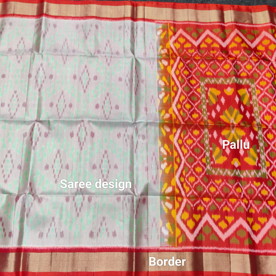 Ikkath Pure handloom silk saree - IKT13