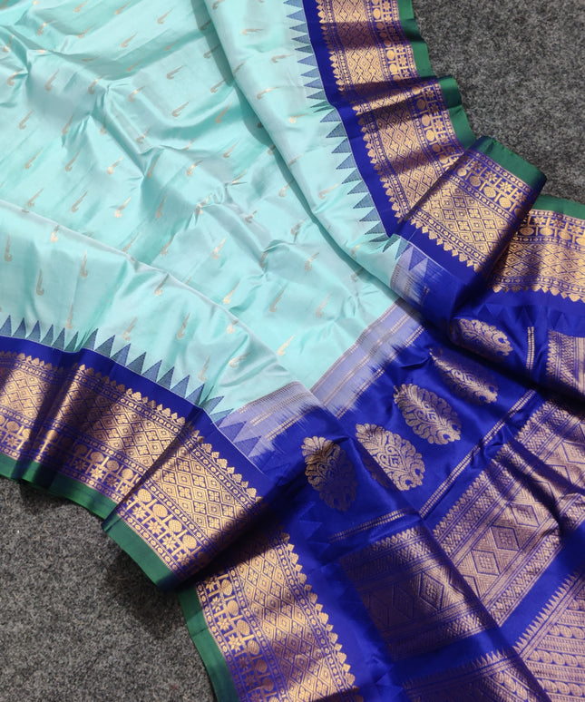 Gadwal Handloom Pure silk saree - GPS202