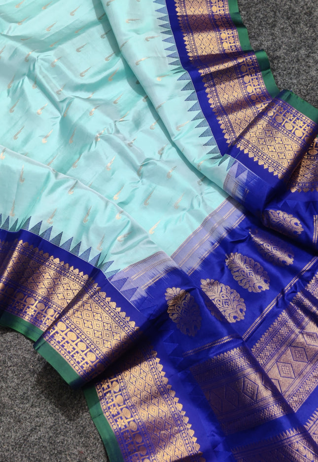 Gadwal Handloom Pure silk saree - GPS202