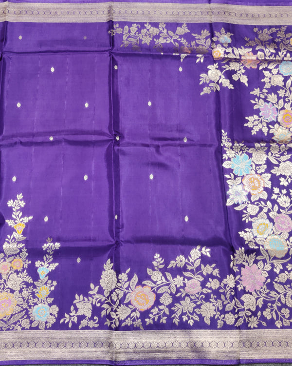 Crepe Banaras silk saree -BS05 alternate view