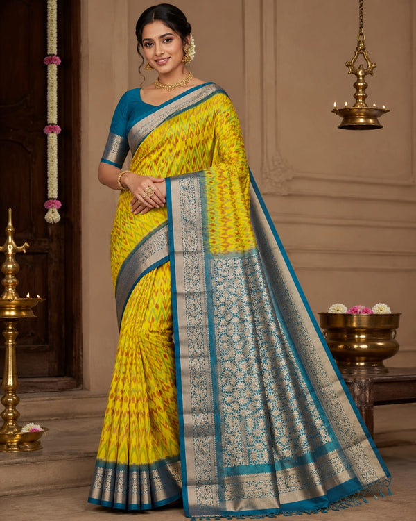 Ikkath Pure handloom silk saree - IKT02