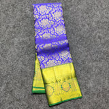 Kanchi Meenakari Brocade Pure handloom Silk Saree - KMP3203