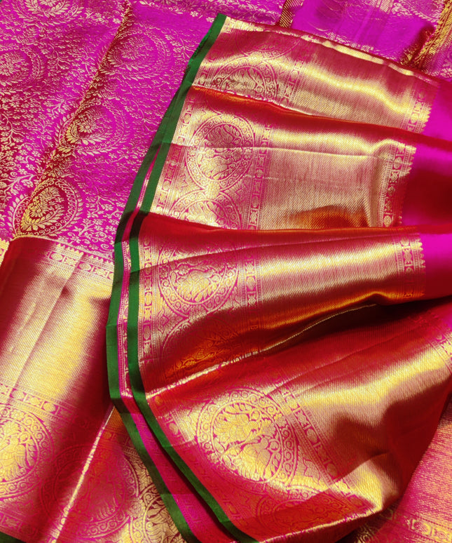 Kanchi Pattu Weeding Sarees @50% Off - KMP1753
