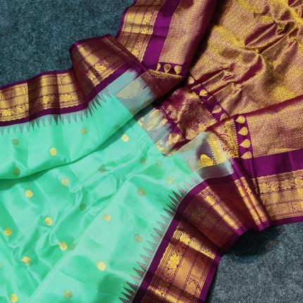 Gadwal pure silk saree - GPS237