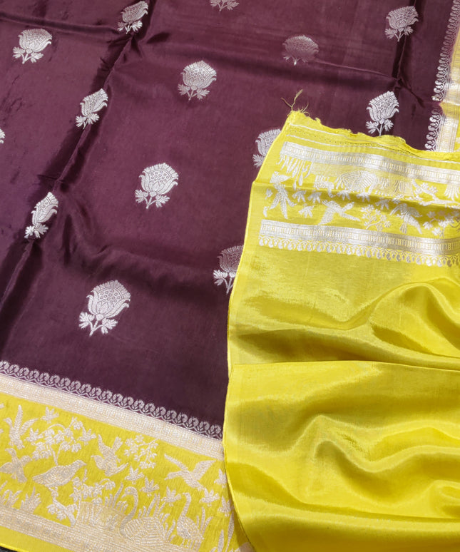 Mashru Silk Saree- MS06