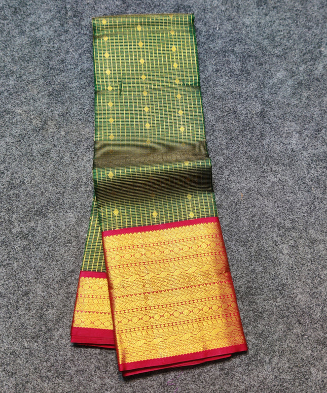 Kanchi Kuttu Handloom Pattu Saree - KMP3014