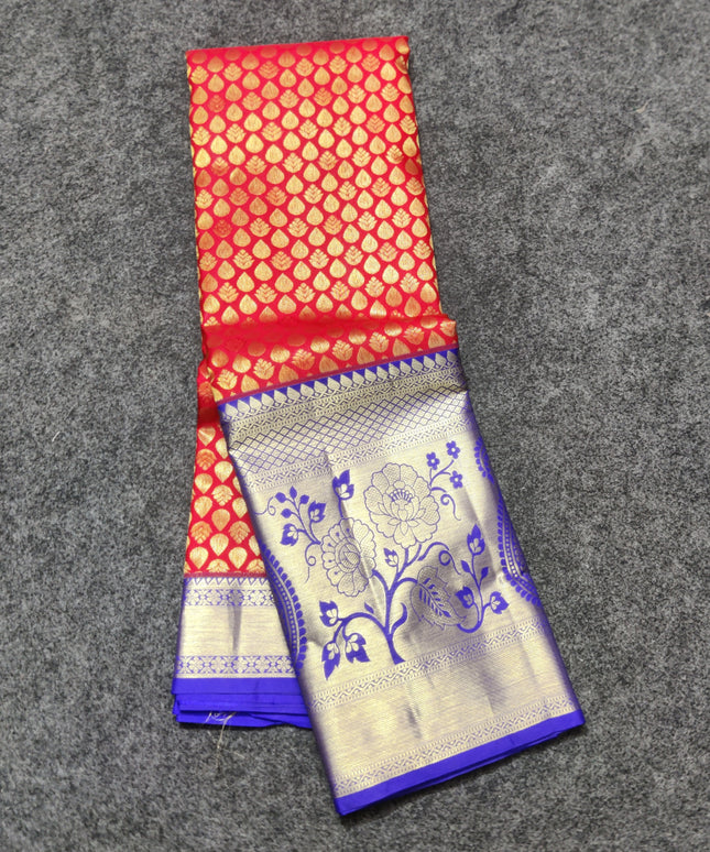 Kanchi pure Bridal wear saree @30% Off - KMP15