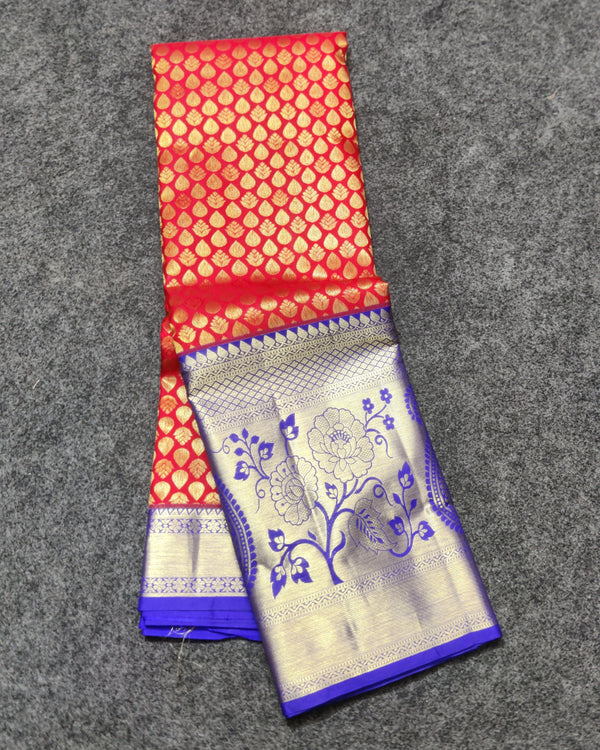 Kanchi pure Bridal wear saree @30% Off - KMP15