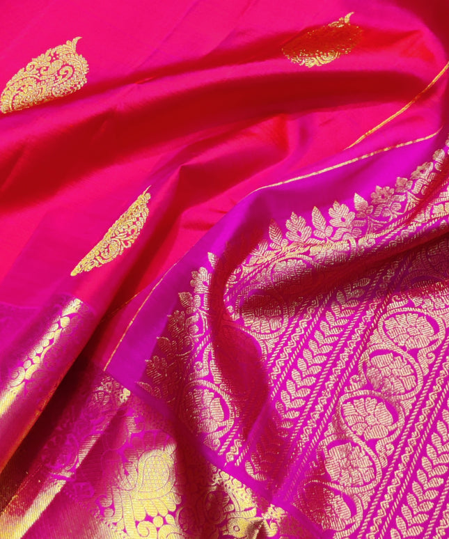 Kanchi Pure Dhantu Silk Saree - KMP03