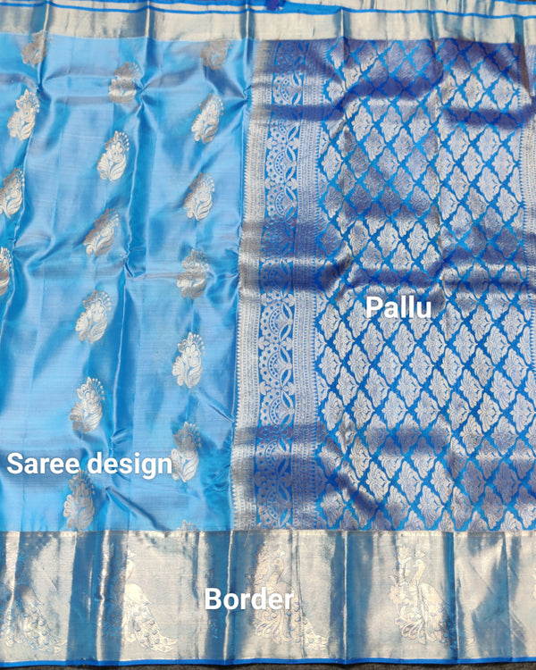 Lightweight pattu Scurt Border Saree - LWP413 alternate view