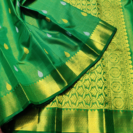 Kanchi Pure Handloom Tissue Silk Saree-KMP116
