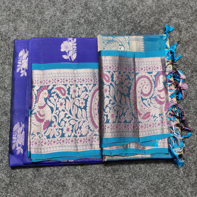 Meenakari kanchi lightweight pattu Saree - KMP135