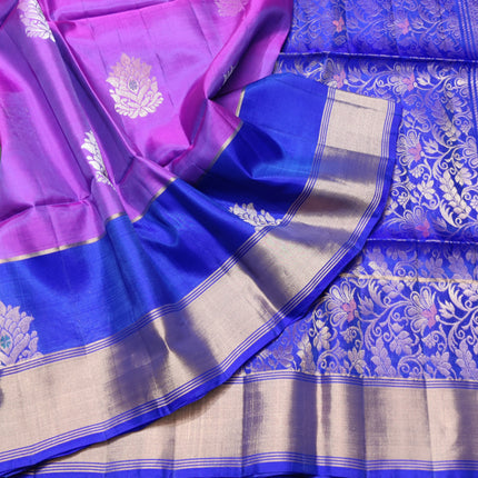Lightweight pattu Scurt Border Saree - LWP153