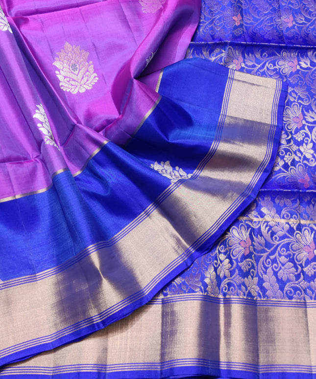 Lightweight pattu Scurt Border Saree - LWP153
