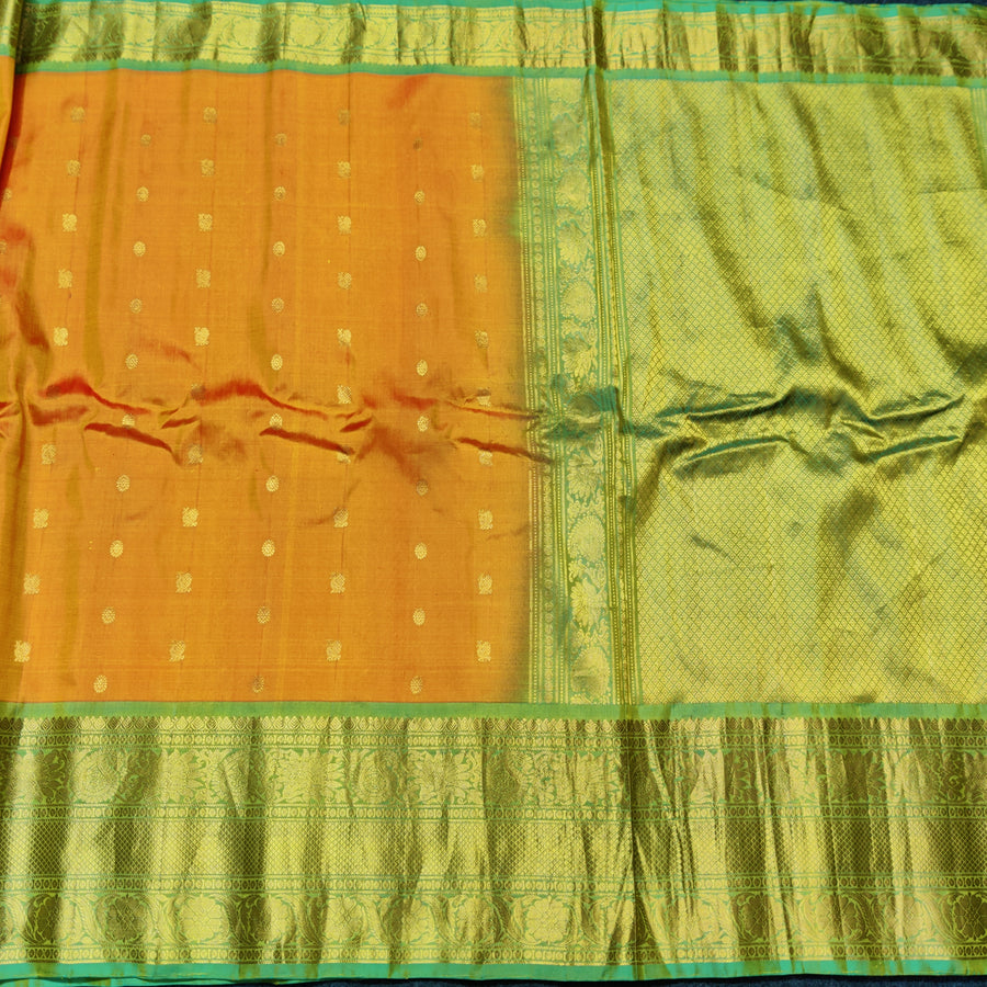 Gadwal Handloom pure silk- GPS03