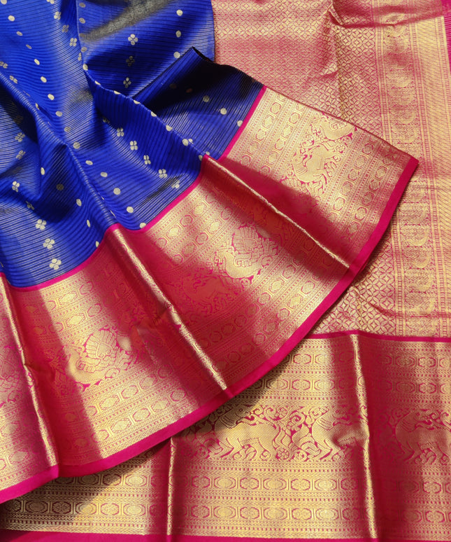 Kanchi Kuttu Handloom Pattu Saree - KMP3021