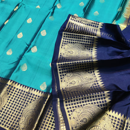 Kanchi pure soft silk Saree - KMP1207