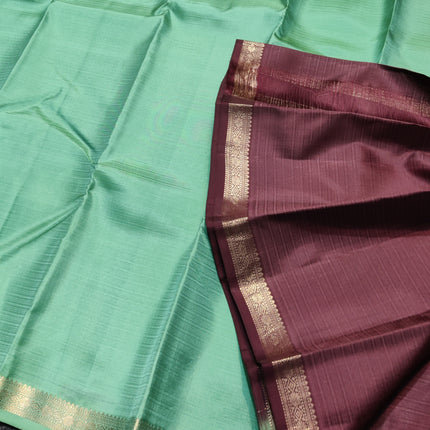 Kanchi pattu small border saree - KMP3017
