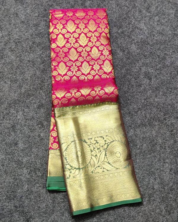 Kanchi pattu half fine bridal wear saree HF09