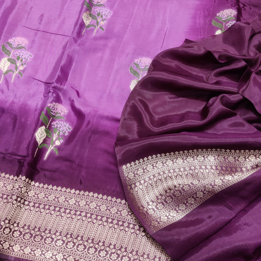 Satin Silk Saree- SA17