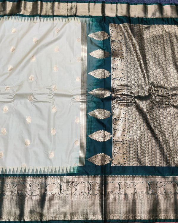 Gadwal Semi Silk Saree - GSM10 alternate view