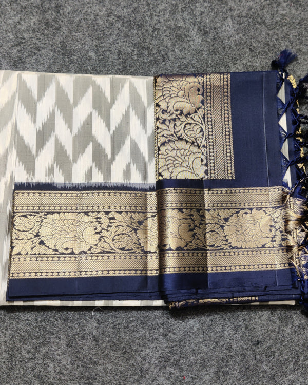 Ikkath Pure handloom silk saree - IKT04 alternate view