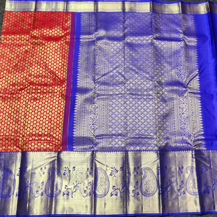 Kanchi pure Bridal wear saree @30% Off - KMP15