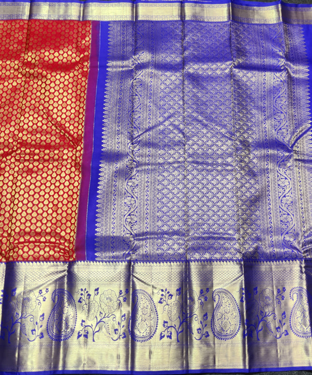 Kanchi pure Bridal wear saree @30% Off - KMP15