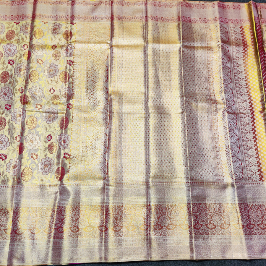Kanchi Pattu Wedding Saree 50% Off -KMP207
