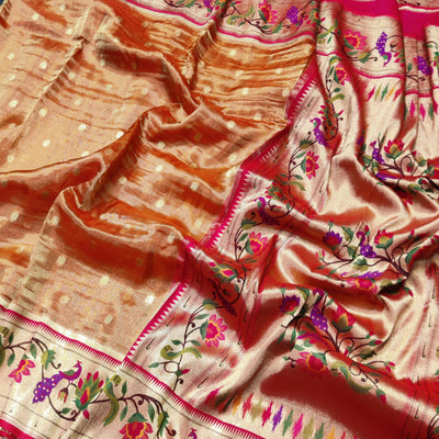 Banaras Tissue Paithani silk saree - BRS19