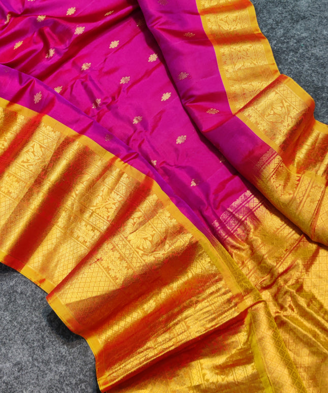 Gadwal pure silk saree - GPS08