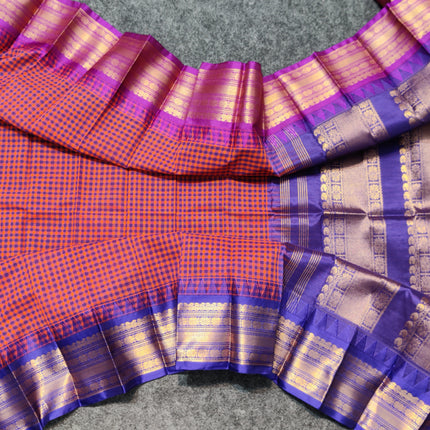 Gadwal Dori Cotton Saree - GC66
