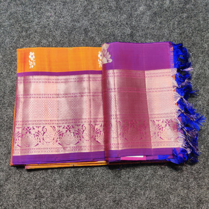 Meenakari kanchi lightweight pattu Saree - KMP3062
