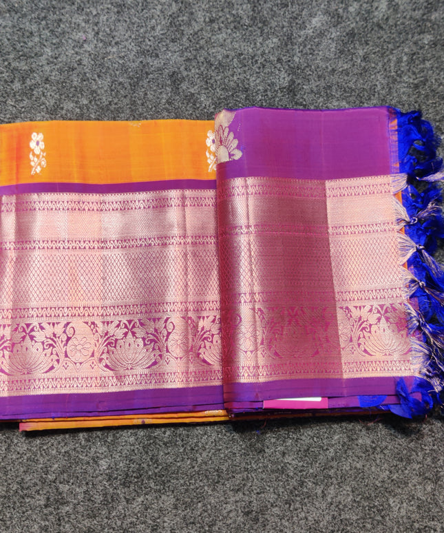 Meenakari kanchi lightweight pattu Saree - KMP3062