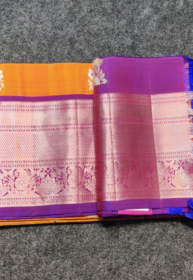 Meenakari kanchi lightweight pattu Saree - KMP3062