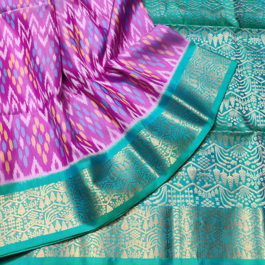Ikkath Pure handloom silk saree - IKT05