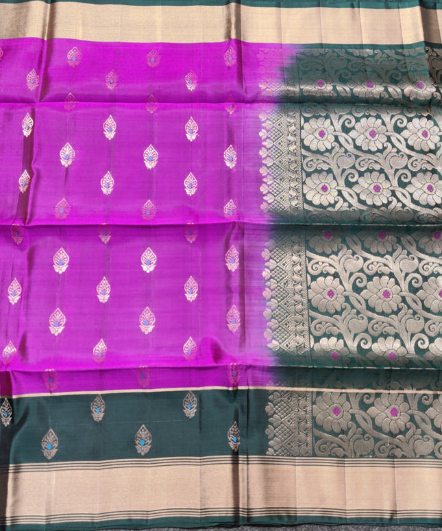 Lightweight pattu Scurt Border Saree - LWP148