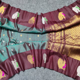 Gadwal Handloom pure silk- GPS06