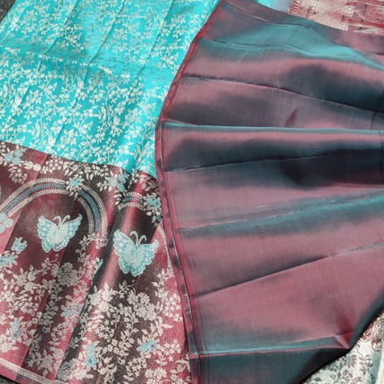 Kanchi Meenakari Brocade Pure handloom Silk Saree - KMP1976