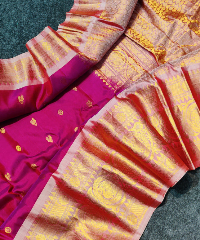 Gadwal pure silk saree - GPS04