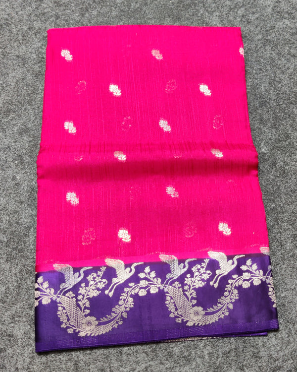 Jute Silk Saree- J11