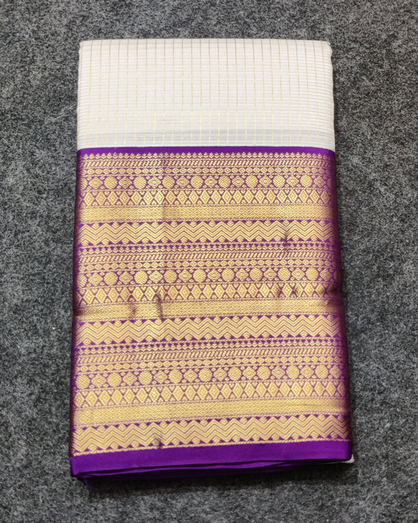 50% off Kanchi kuttu vintage Handloom saree - KMP61 alternate view
