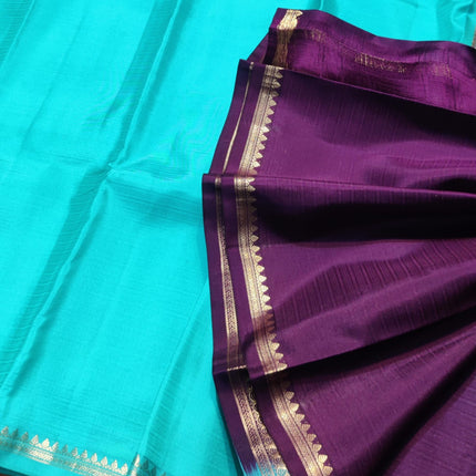 Kanchi pattu small border saree - KMP2032