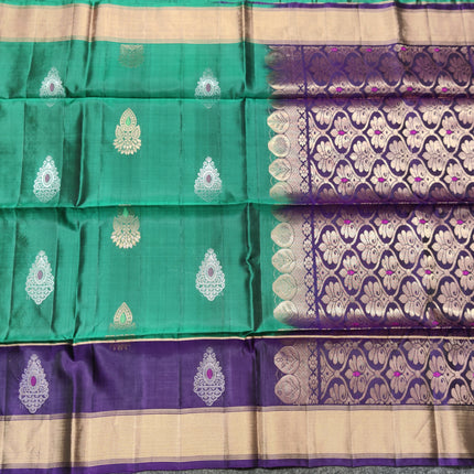 Lightweight pattu Scurt Border Saree - LWP150