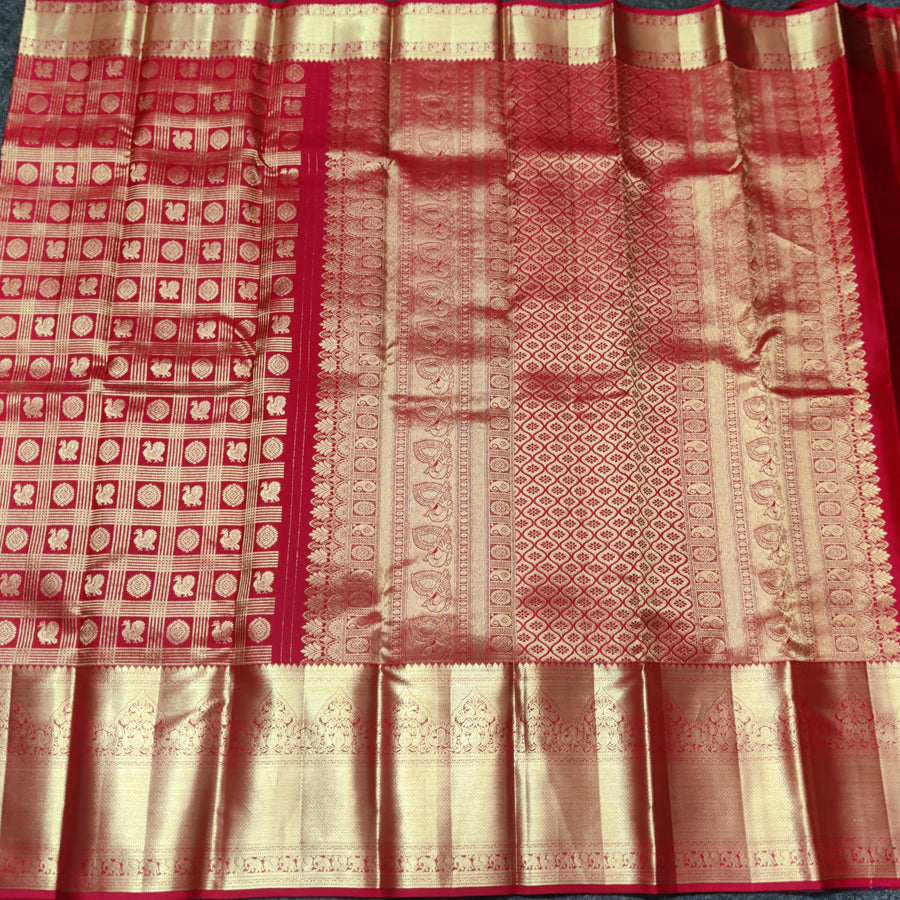 Kanchi Vintage Handloom Pattu Saree - KMP235