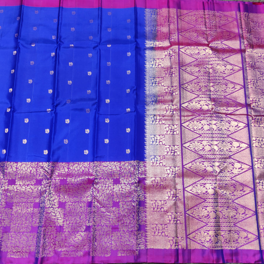 Pure Soft Silk Scurt Border Saree - LWP215
