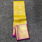 Kanchi Meenakari Bridal Pure Silk Saree – KMP119