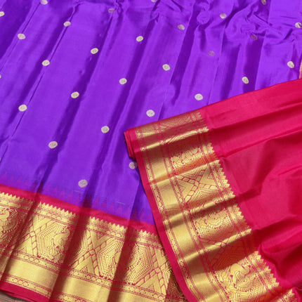 Gadwal Handloom Pure silk saree - GPS162